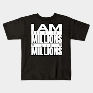 The Rock Merch The Millions and Millions Just Bring It Merch  For WWE Wrestling The Rock Fans, WWE Just Bring It The Rock Merch Kids T-Shirt